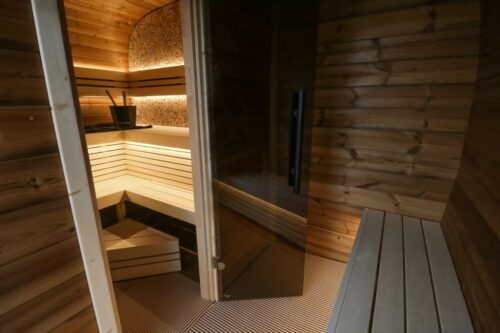 Intérieur Sauna Round Cube - HYVÄÄ