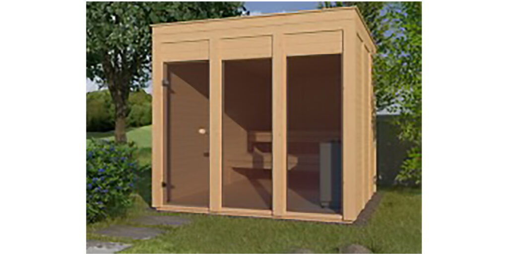 ECO MODERN SAUNA - WODDY GARDEN