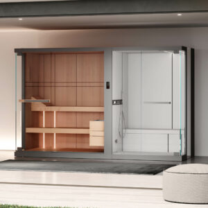 COMBO SAUNA HAMMAM - NOVELLINI - FL DIFFUSION