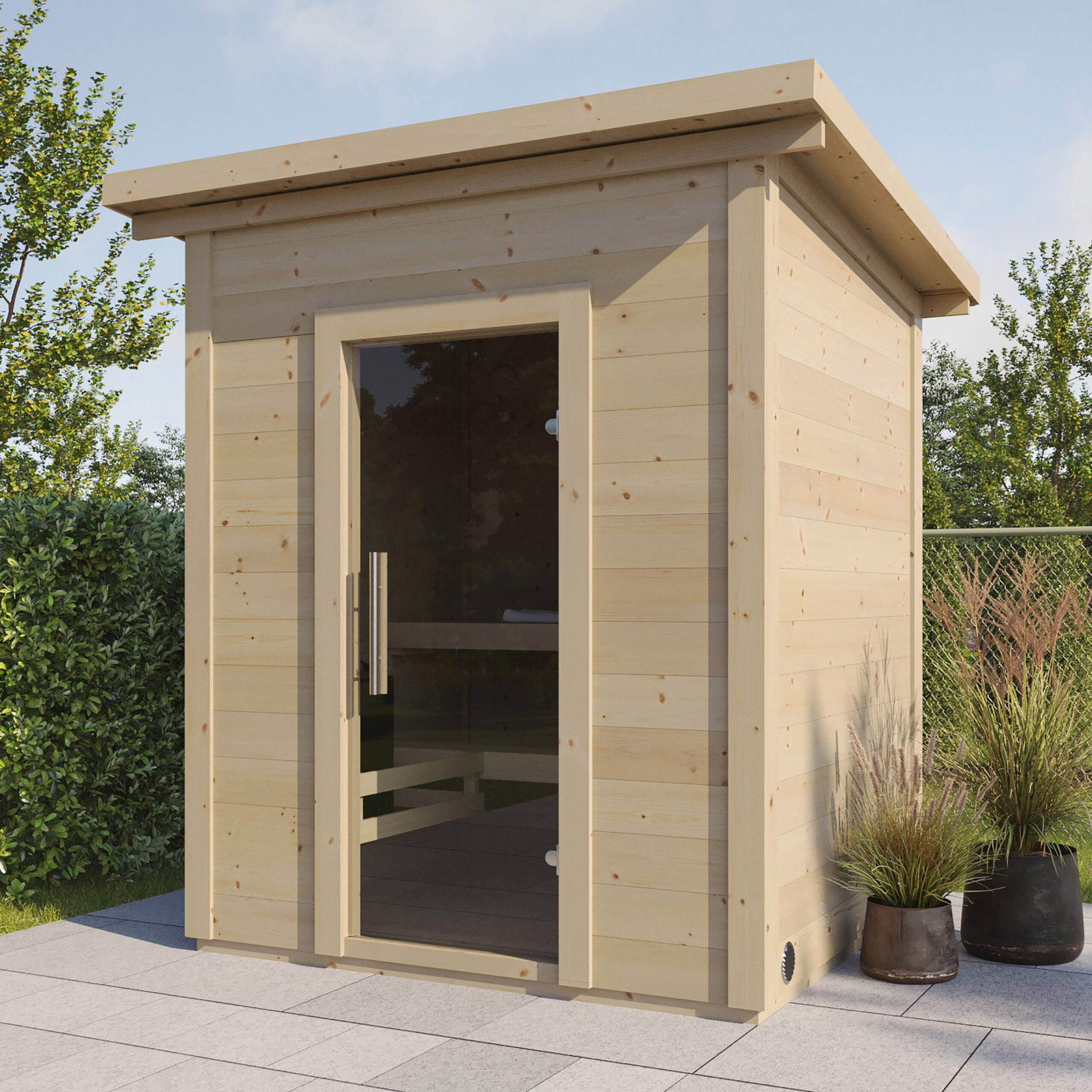 SAUNA MINI BRICO WOODY GARDEN - FL DIFFUSION
