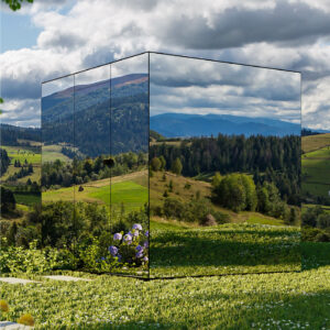 SAUNA AMADE MIROIR + - NN SAUNAS - FL DIFFUSION