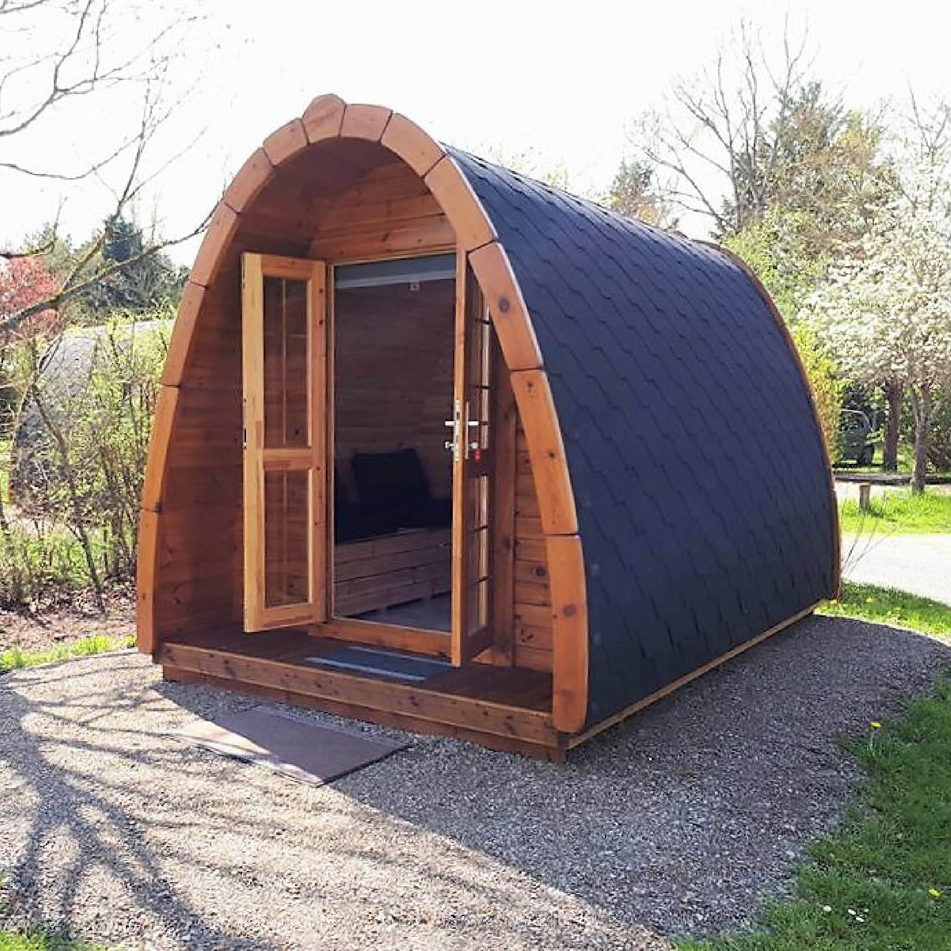 SAUNA POD - WOODDY GARDEN - FL DIFFUSION