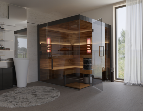 SAUNA INTERIEUR SAALBACH NN SAUNAS - FL DIFFUSION