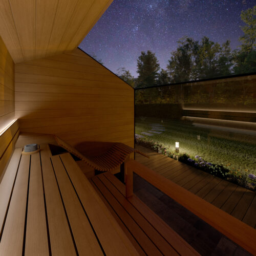 Intérieur Sauna WELLNESS OASIS - NN SAUNAS