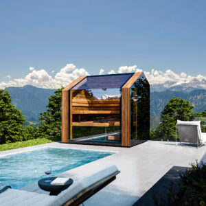 SAUNA WELLNESS OASIS SMALL - transparent - NN SAUNAS