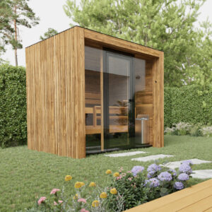 SAUNA CUTE vitrage TRANSPARENT - NN SAUNAS