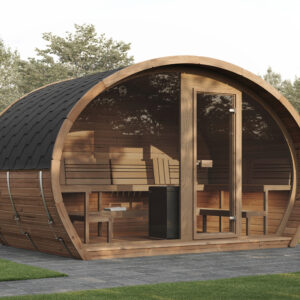 SAUNA FRODO 240 SINGLE XL - 4,00 x 2,40 m - HYVÄÄ