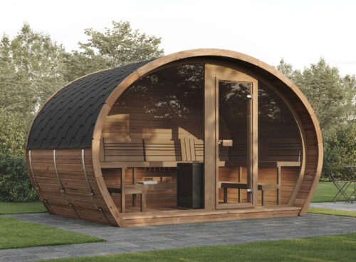 SAUNA FRODO 240 SINGLE XL - 4,00 x 2,40 m - HYVÄÄ