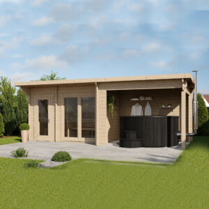 SAUNA HOME SPA - WOODY GARDEN - FL DIFFUSION