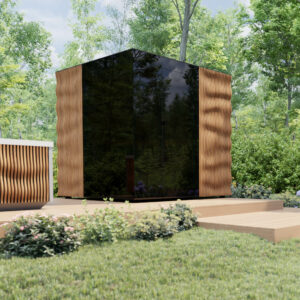 SAUNA VELDEN vitrage ULTRA GRIS - NN SAUNAS - FL DIFFUSION