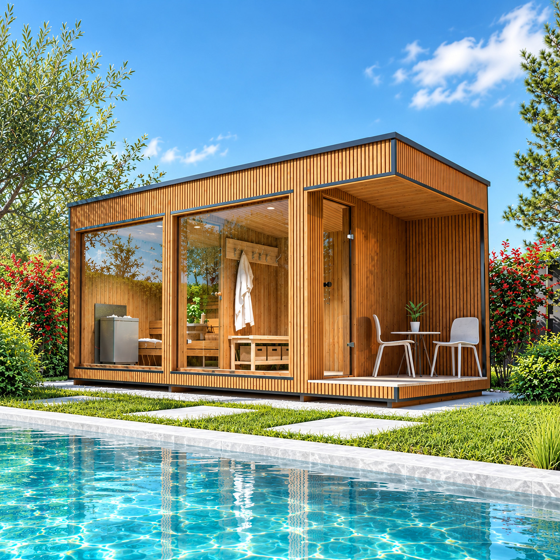 SAUNA LUXURY MODERN SAUNA